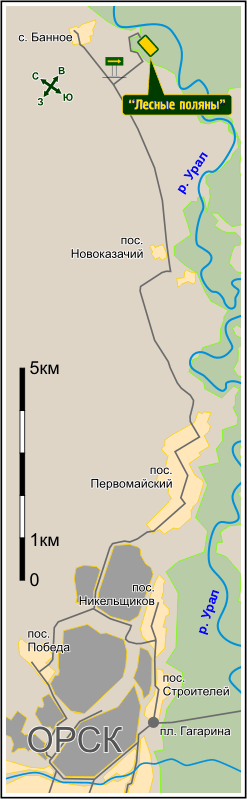 Карта расположения карта